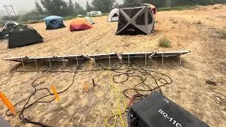 Solar Power/Wildland Fire: See how smoke affects solar panels.