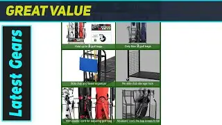 Amazing Golf Bag Storage Garage Organizer: Tame Your Gear Chaos!