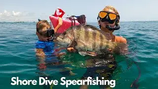 Shore Dive Spearfishing