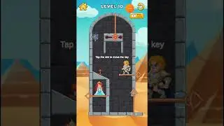 Hero rescue : pin pull - pull the pin puzzle #shorts