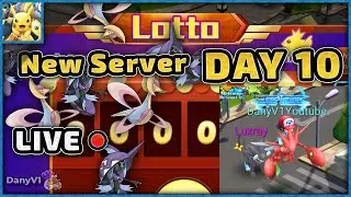 🔴 Max Lotto - DAY 10! - New Server - Pokeland Legends