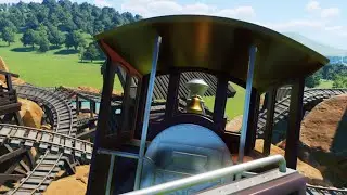 Western Coaster Onride Planet Coaster 2 (made by PlasticSwans) [POV]
