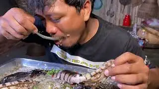 Farm Snake Catch & Exotic Snake Rice Porridge with Shellfish | Amazing Rural Cooking