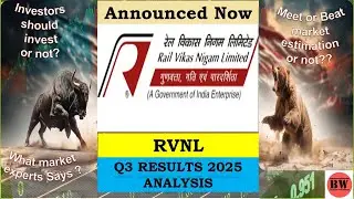 RVNL Q3 RESULTS 2025, RVNL SHARE NEWS, RVNL SHARE LATEST NEWS, RVNL NEWS, RVNL RESULTS TODAY