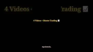 4 Videos That Can Save You From Trading Loss 😱📉 #TradingForBeginners#StockMarketIndia#LearnTrading