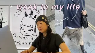 london vlog | working 9-5, office days, new restaurants, concerts