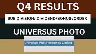Universus Photo Q4 Results 2025 | Universus Photo Results Today | Universus Photo Share Latest News