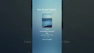 Velvet Strength English Version