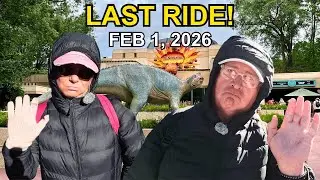 Goodbye Dinosaur 🦖 Last Ride + Freezing Cold Safari! Feb 1st, 2026!