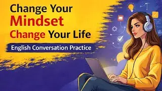 Talk about your mindset | Easy Conversation for Beginners! | English Podcast