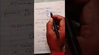 &ldquo;Lens Maker&rsquo;s Formula 🔍 | 3 मिनट में पूरा Concept + Derivation 📐 | Class 12 Physics | Board + JEE&rdquo;