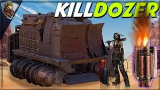 Plowing through my enemies with a Locust KillDozer - Crossout Gameplay