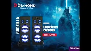 HD Diamond GODZILLA  2.0 DJ Tower Speaker || 600W RMS/30000W PMPO Output || 10