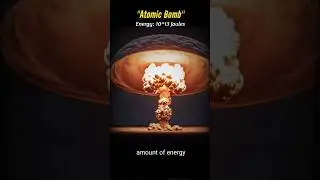 energy release during explosion. #facts #ytshorts #experiment #space #science #yt #amazing