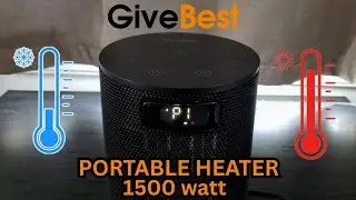SEE BEFORE YOU BUY! GIVEBEST Portable Space Heater 1500 watt #Givebest #Review #Amazon #AmazonReview