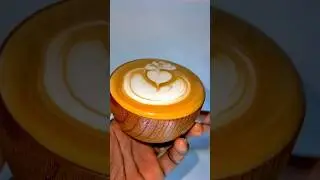 Latte art tutorial CLASSIC LATTE ART TULIP POUR latte Art For BeginnersHow To Pour Heart#tulip #art