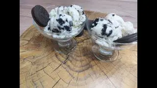 How To Prepair Oreo Ice Cream / Oreo Eis At Home