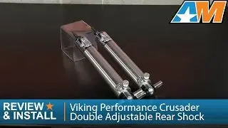 2015-2017 Mustang Viking Crusader Double Adjustable Rear Shock (GT, Ecoboost, V6) Review & Install