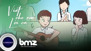 OFFICIAL KARAOKE | VIẾT CHO EM LỜI CA (BEAT GỐC) | HUYNH DUC, DUY LỢI
