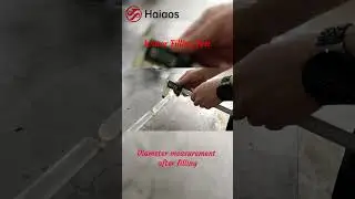Water filling test #food #meat #sausage #casing #factory #foodie #embutido #seasoning