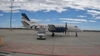 Flying Rex Saab 340