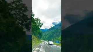 Naran Valley Rainy Weather ☔ #short
