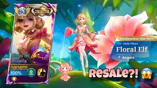 Finally! ANGELA COLLECTOR IS BACK 🔥 Spin Resale + Gameplay Rank MLBB