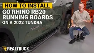 Как установить подножки Go Rhino RB20 на Tundra 2022 года