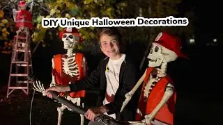 Skeleton  Firefighter Halloween decorations!