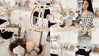 COCINA OTOÑO DECORACIÓN| IDEAS PARA DECORAR| DECORA CONMIGO|FALL DECORATE WITH ME