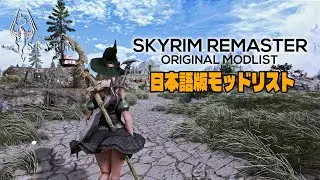 【Skyrim MOD】UIやENBの調整 MODLIST アップデートテスト SKYRIM 800 Modlist