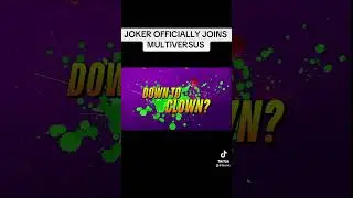 JOKER OFFICIALLY JOINS MULTIVERSUS #wb #wbgames #joker #batman #gaming #esports #fgc #twitch #fypシ