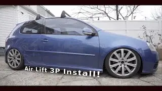 Noob Installs Air Lift 3P on His MK5 R32