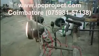 Automatic steering control head light alignment system / Automatic head light turning system