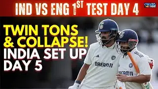 Pant, Rahul Hit Twin Tons | India Set Record Target for England at Headingley