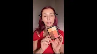 Full face using Make Up For Ever HD SKIN ALL-IN-ONE FACE PALETTE MULTI-USE CREAM COMPLEXION PALETTE