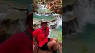 Havasupai Day 2: Mooney Falls, Beaver Falls & a Confluence Detour