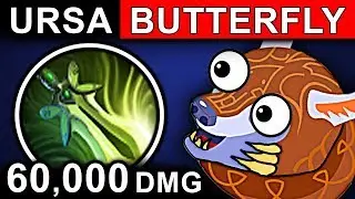 BUTTERFLY URSA - DOTA 2 PATCH 7.07 NEW META PRO GAMEPLAY