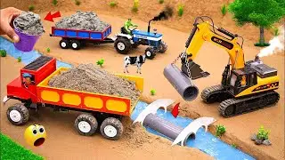 diy diorama making mini motor water pump science project  | how to make | @SanoCreator