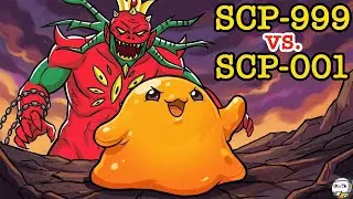 SCP-999 Tickle Monster vs. SCP-001 Scarlet King (SCP Animation)