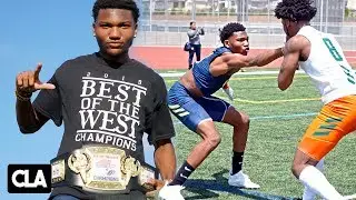 Elias Ricks Nation's No. 1 DB SHUTDOWN ENTIRE TOURNEY: LSU '20 Commit Puts On Show @PassingDown 7on7