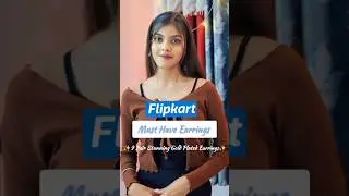 Trendy Earrings Set ✨💘 || #flipkart #shorts #hoops #viral #earrings #trending #ashortaday
