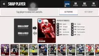Madden Mobile: Positional Heroes Patrick Peterson!