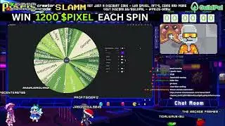 Spin to WIN BIG! 1200 $PIXEL Giveaway JANUARY WINNERS!