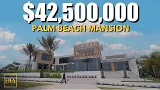 Inside a $42,500,000 Florida MEGA MANSION in Palm Beach | Peter J Ancona