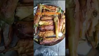 বড় লংকার চপ -😋#chilichop #food #shortsfeed #cooking #recipe #bengalirecipe #viral #easyrecipe