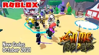 Roblox Anime Tappers New Codes October 2021