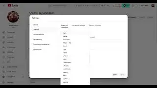 How to pick what country your in on YouTube!