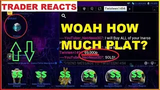 Warframe Speed Trading for Parts (Tips & My Method) Trader Reacts