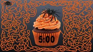 5 Minute Timer Bomb HALLOWEEN CUPCAKE